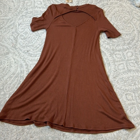 American Eagle Brown Dress Size Small - Picture 5 of 5